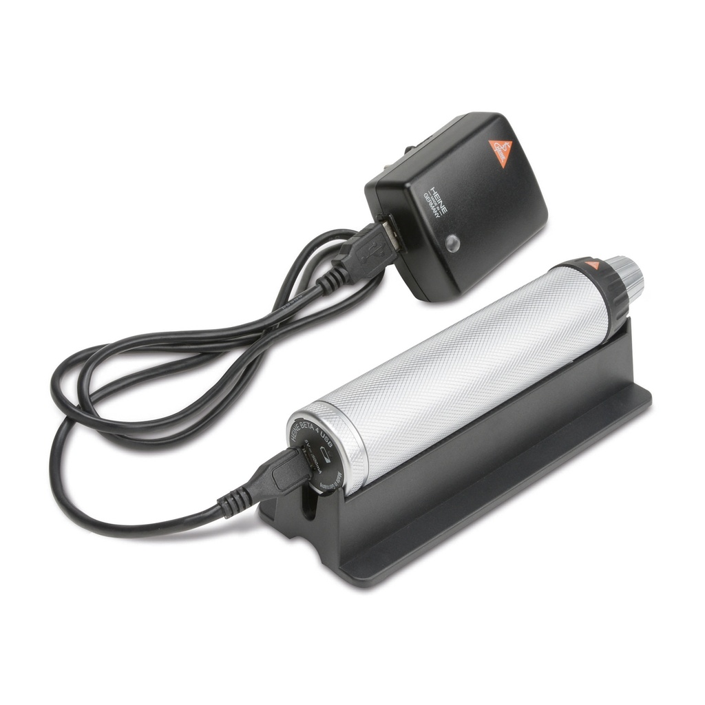 HEINE® BETA4 USB Kit del mango recargable (incl. mango, cable, batería)
