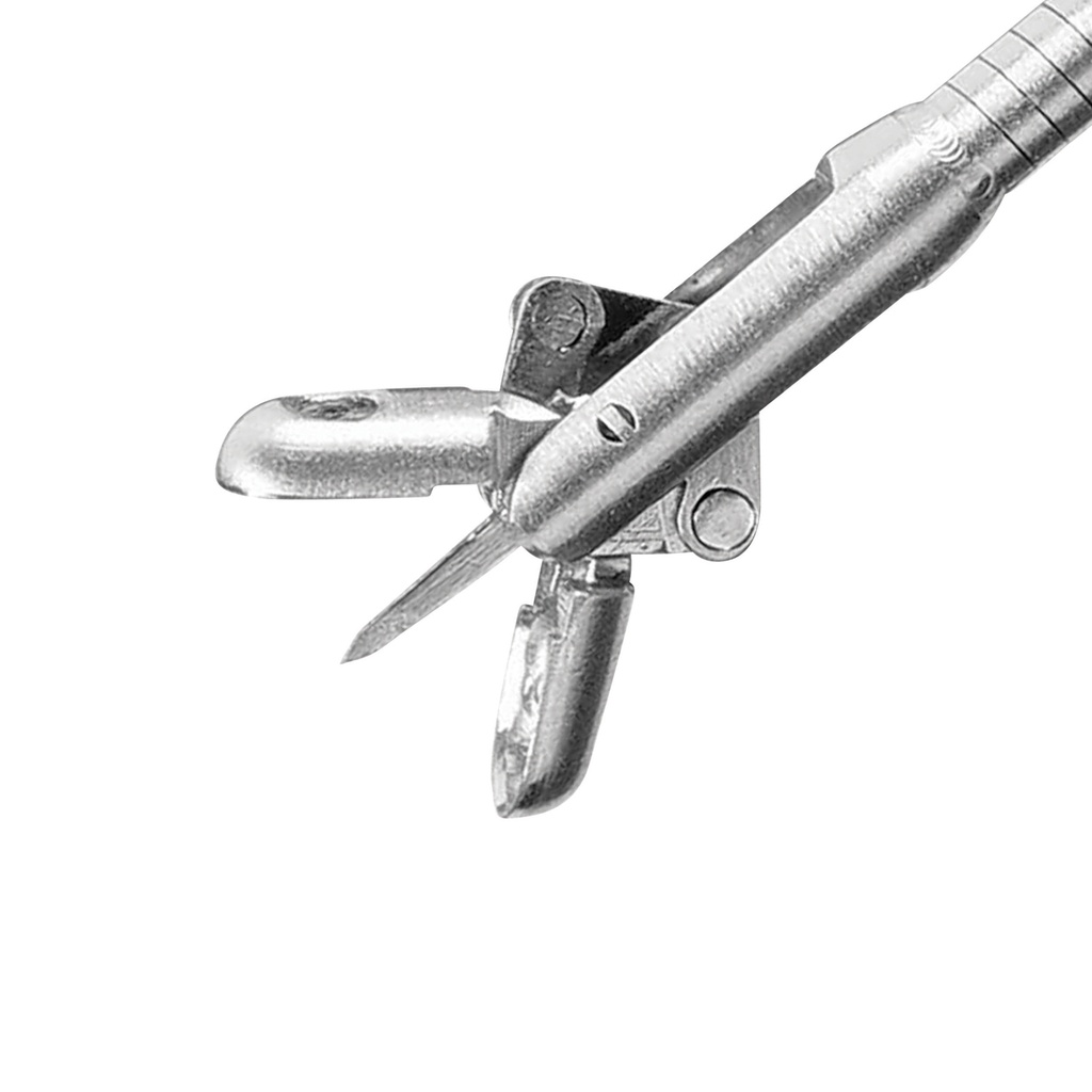 Pinza de biopsia con púa, flexible,boca tipo oval, fenestrado, Ø = 1,8 mm,L = 160 cm