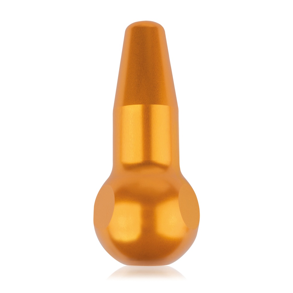 Mango ergonómico DENTANOMICeje extendido, naranja