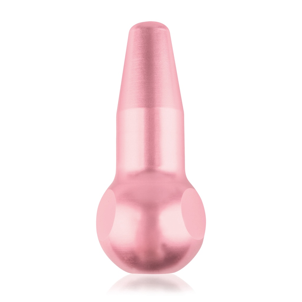 Dentanomic ergonomic handle with longer shaft, pink 