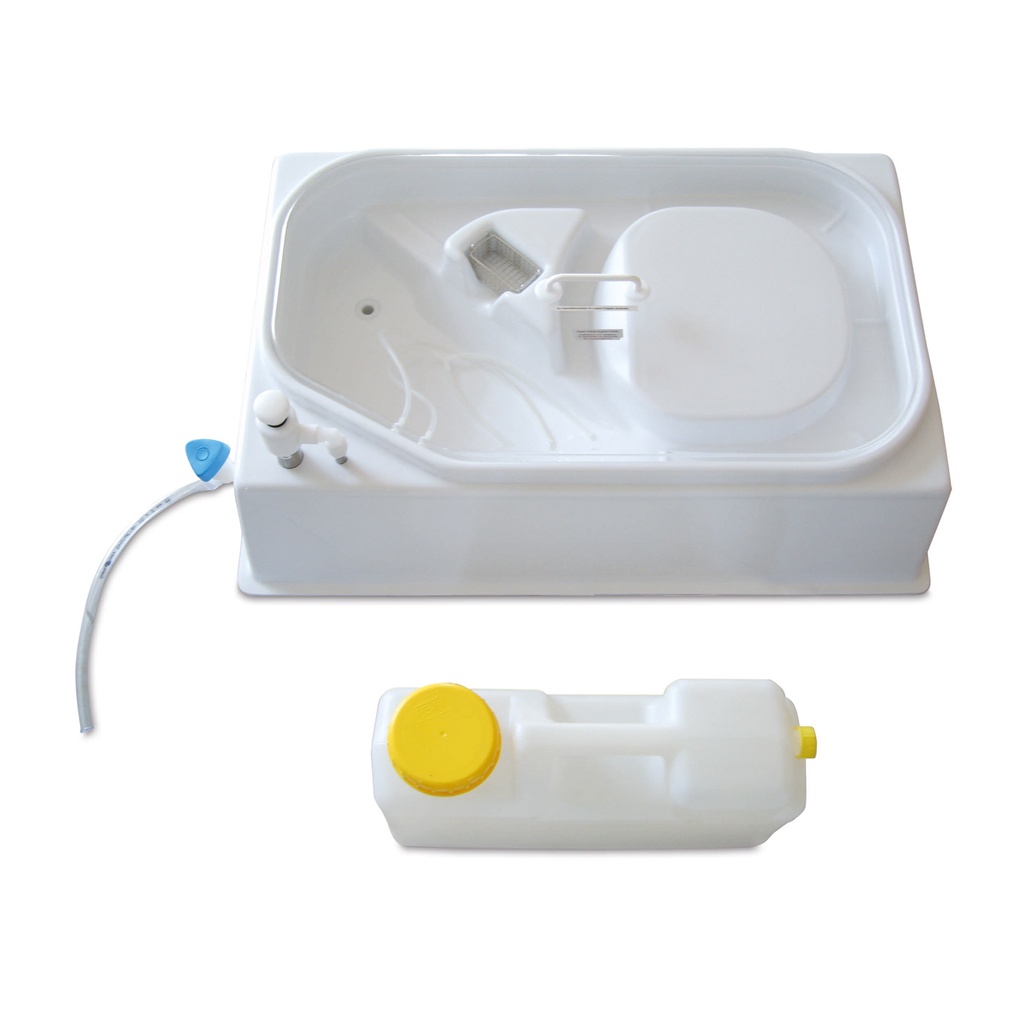 Banera desinfectante para endoscopios,modelo mesa, sacabuche afinado,79 x 52 x 32 cm, para endoscopios a