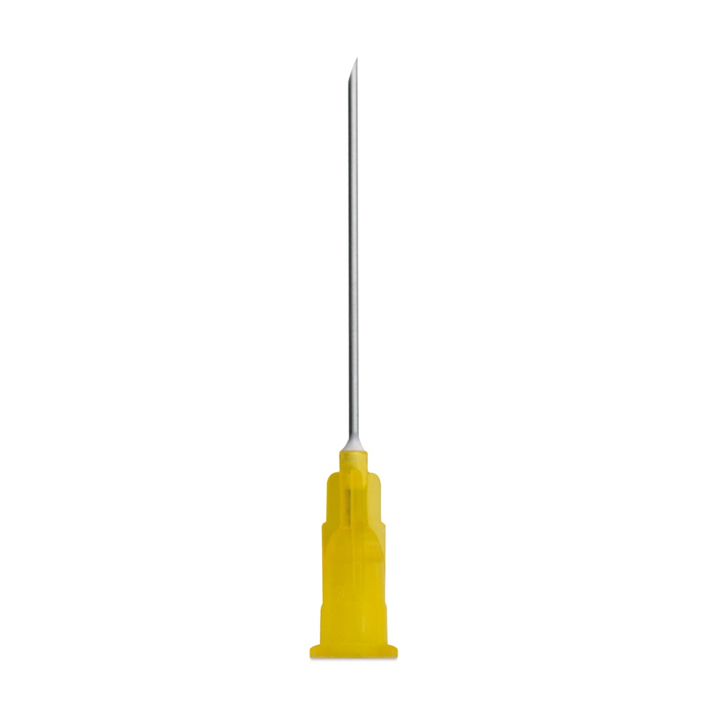 Canule jetable EICKINJECT, 20G x 40 mm, paquet de 100, jaune, stérile