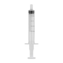 Seringue jetable EICKINJECT, 2 ml, 3 parties, avec piston en caoutchouc, paquet de 100, stérile