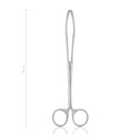 Obstetric forceps for dogs, danish model 20 cm 