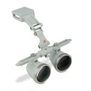 HEINE® HR lupa binocular con aumento de2.5x con soporte i-View, DT 34 cm, paracinta craneal Profesional L