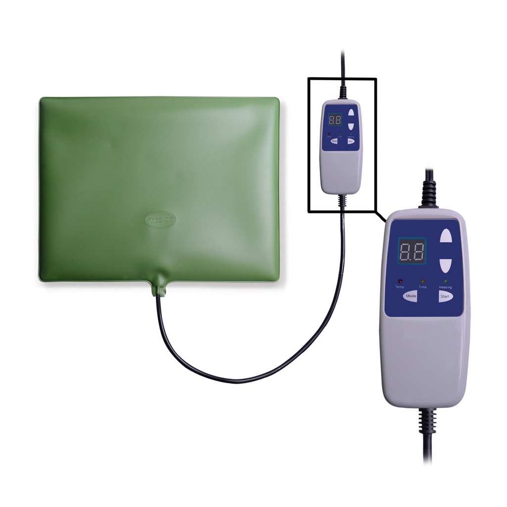 Heating pad EickWarm with temperature control 35° C - 45° C, 12 V, 30 x 40 cm 100 - 240 V