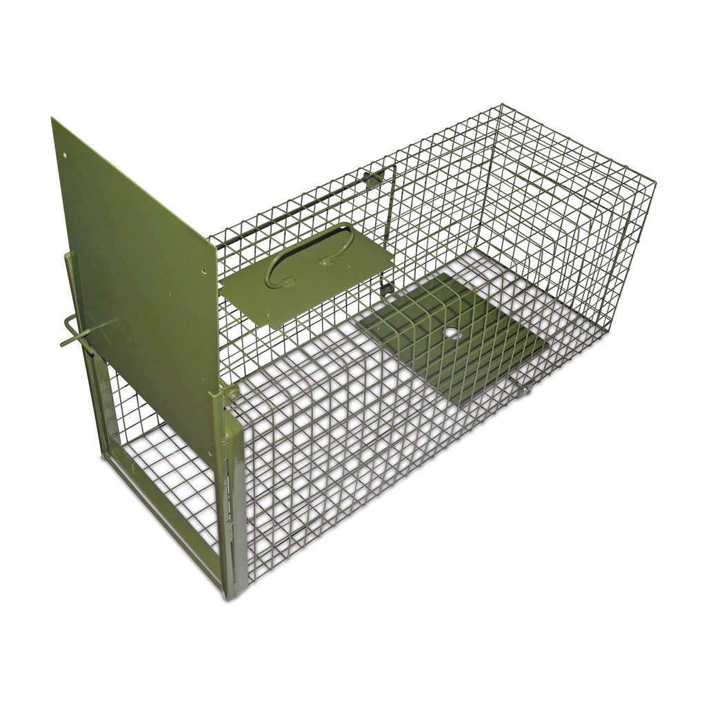 Cat trap, dimensions (in cm): L 80 x W 30 x H 35