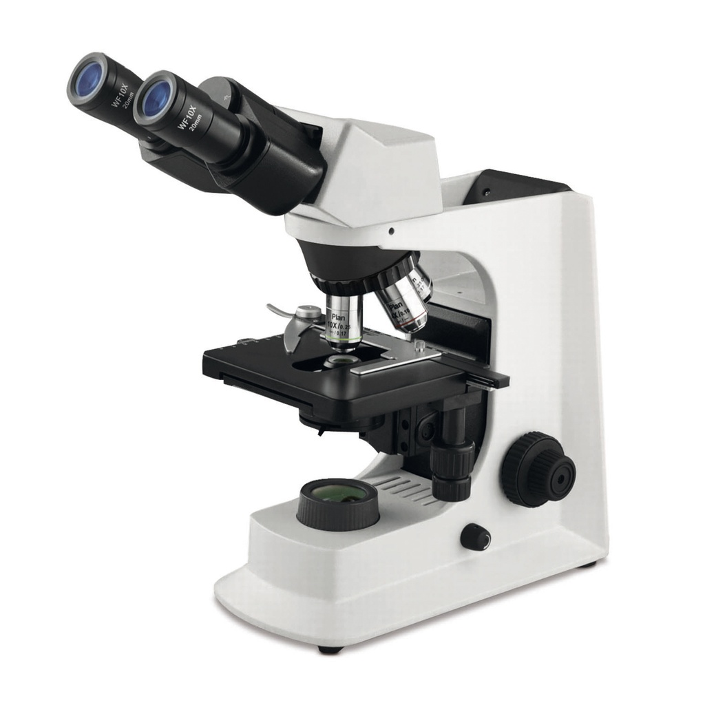 Labormikroskop Eickemeyer Binokular Tubus WF10x (18mm) Okulare Objektive: Achromat 4 / 10 / 40 und