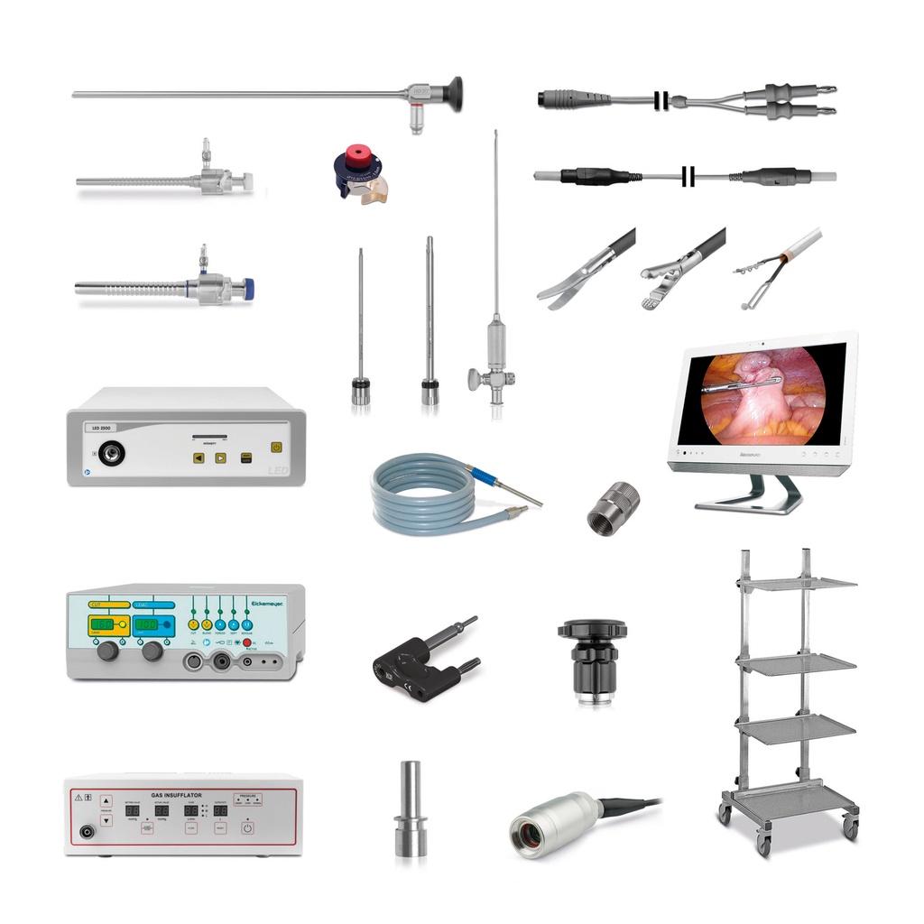Laparoskopie-Set Basic, 24-teilig  