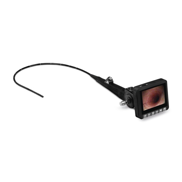 LED-Videoendoskop Eickview 60S m. 3,5" skærm, Udv Ø: 3,3mm, arbejdskanal Ø:1,2mm, L:60 cm