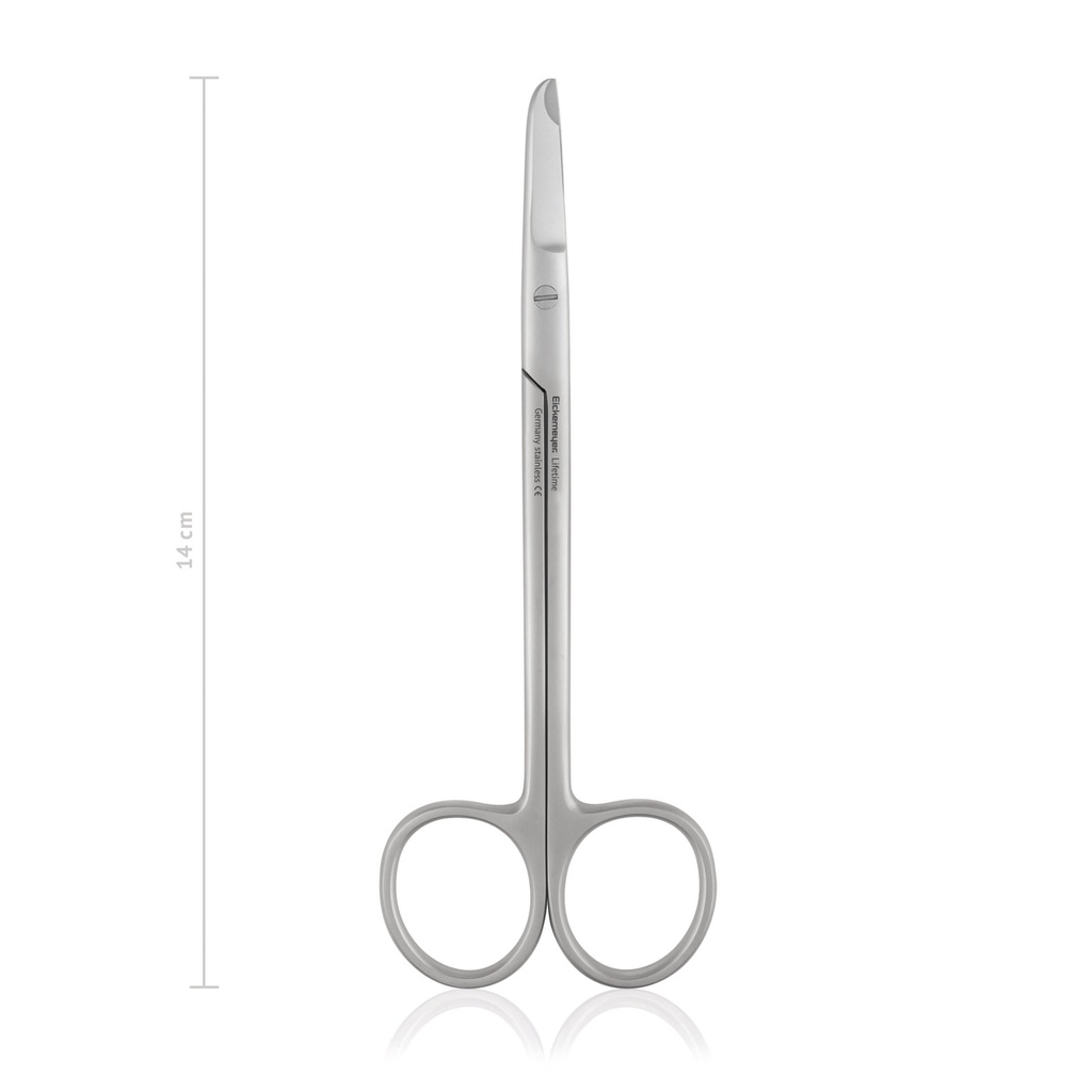 Tijera de sutura, Littauer, 14 cm