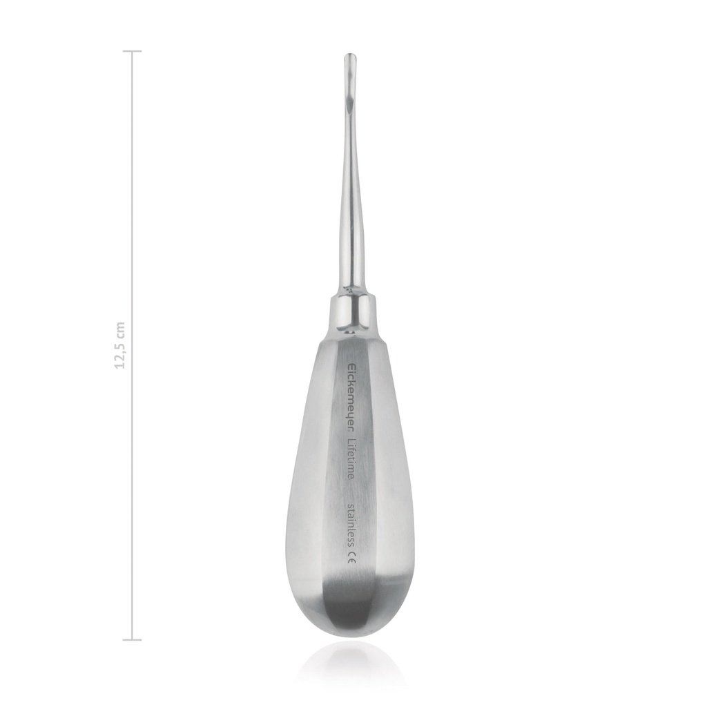 Luxador dental, 2 mm (con mango ancho)