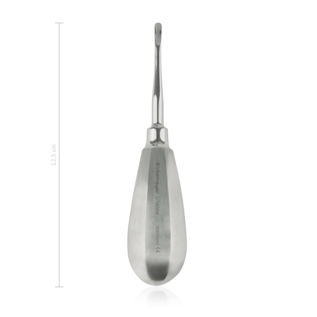 Luxador dental, 3 mm (con mango ancho)