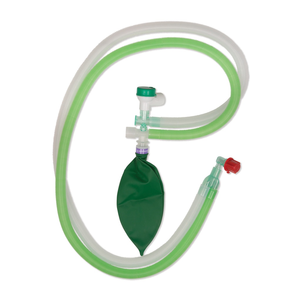 Parallel Lack Breathing System, with 2.0 litre bag, 1.6m length