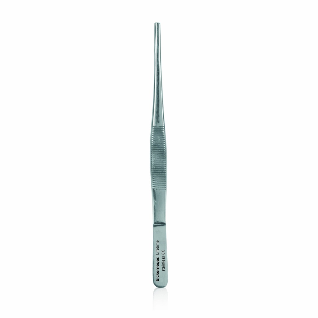 Tissue forceps, 16 cm, 2x3 teeth,  