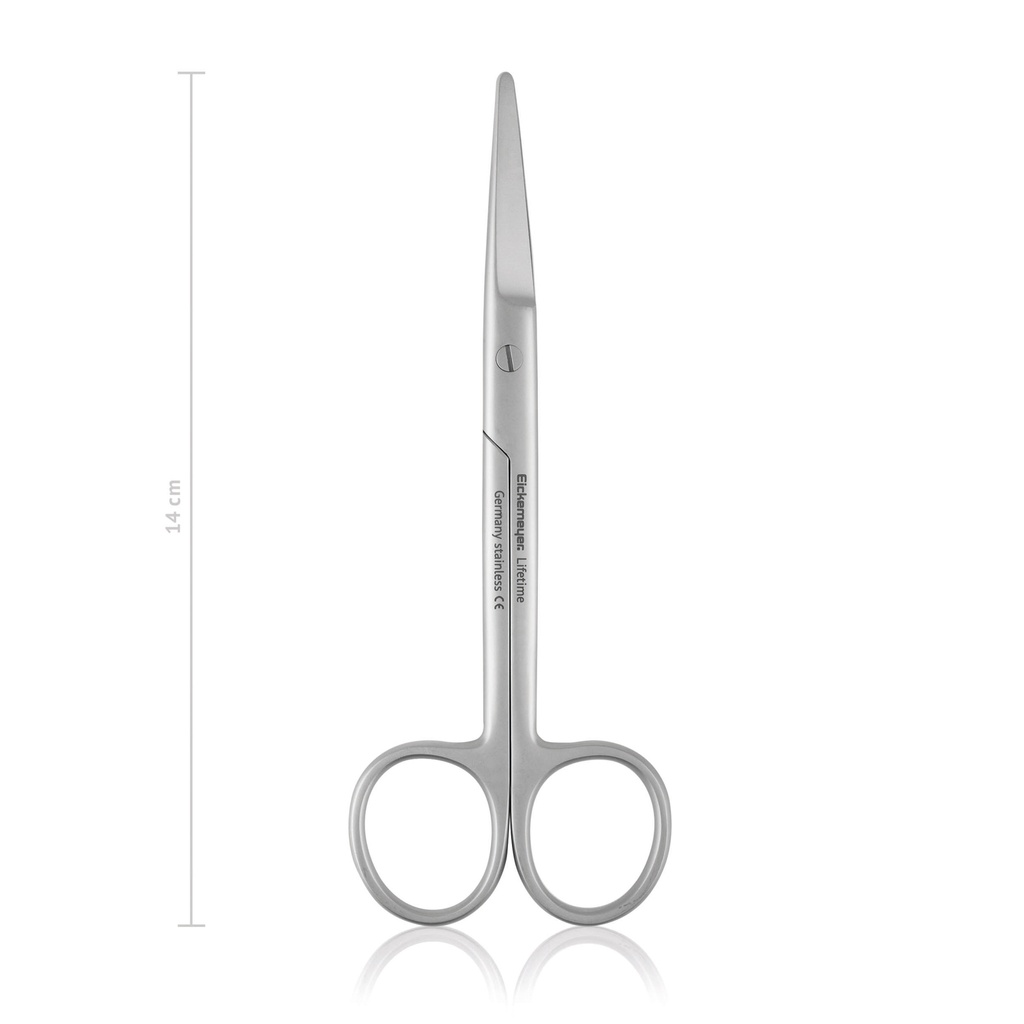 Dissecting scissors Mayo, straight, 14 cm, blunt/blunt 