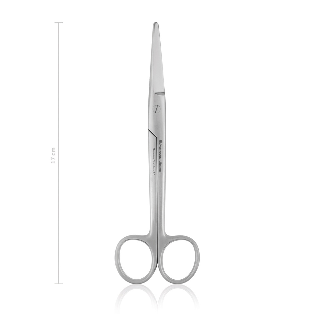 Dissecting scissors Mayo, straight, 17 cm, blunt/blunt 