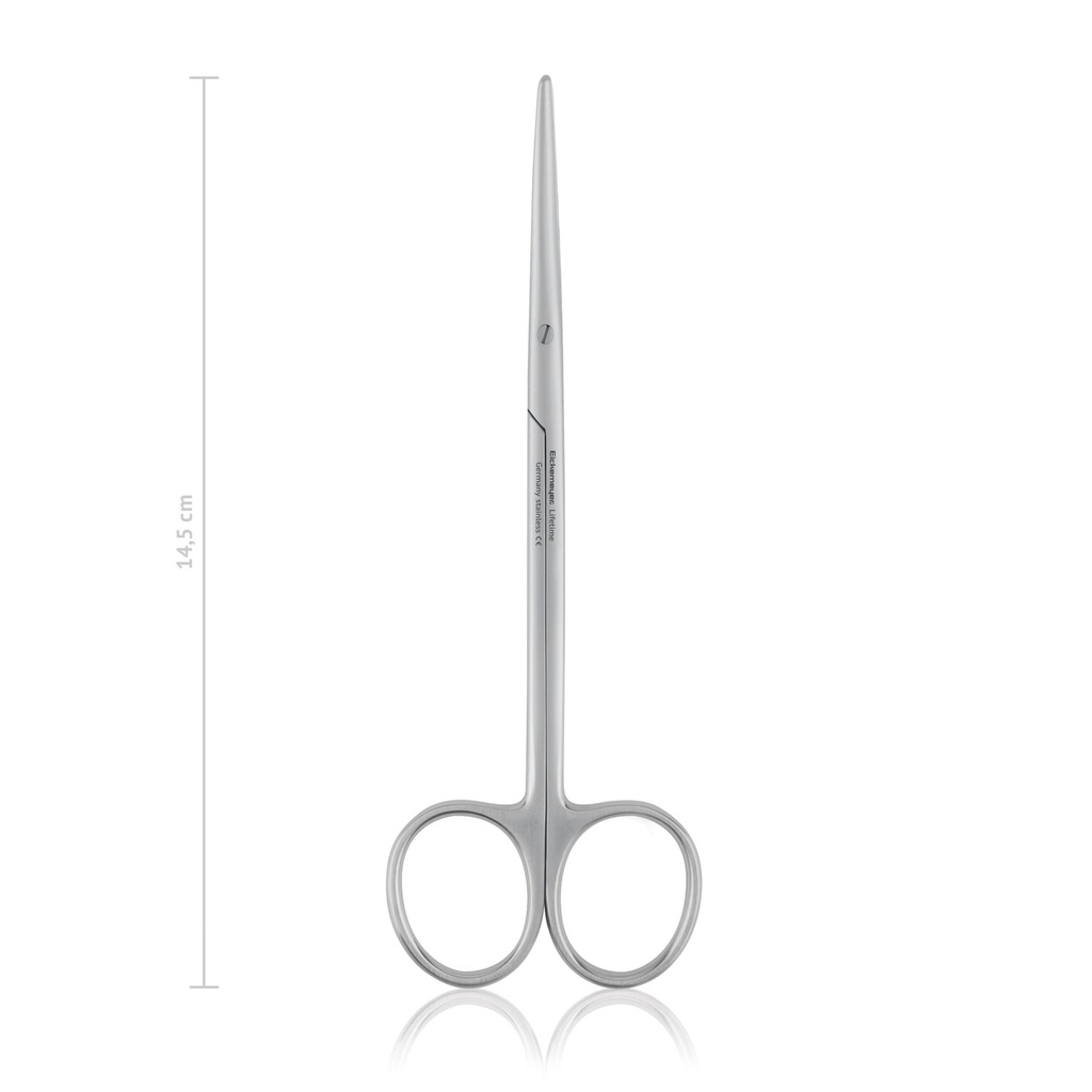 Dissecting scissors Metzenbaum-Fino, straight, 14,5 cm, blunt/blunt 