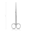 Dissecting scissors Metzenbaum, curved, 14 cm, 