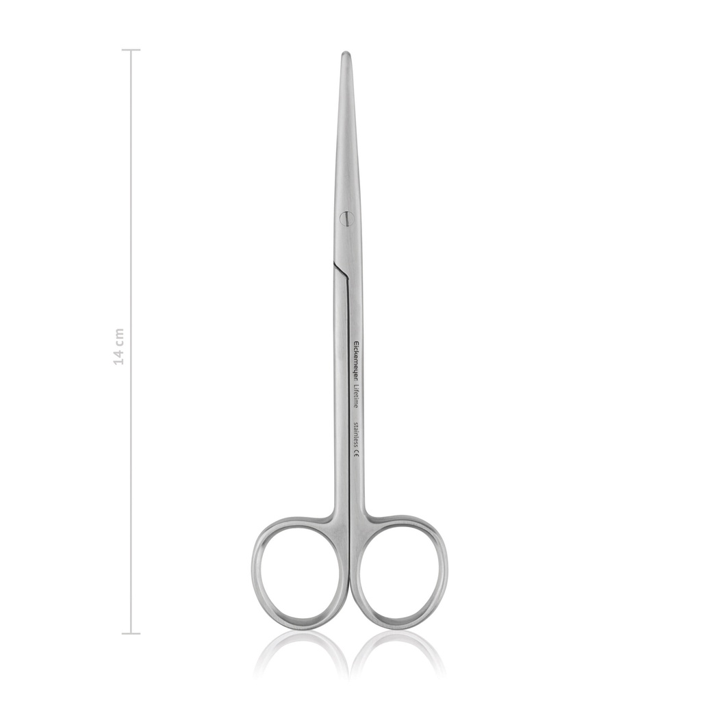 Dissecting scissors Metzenbaum, straight 14 cm, 