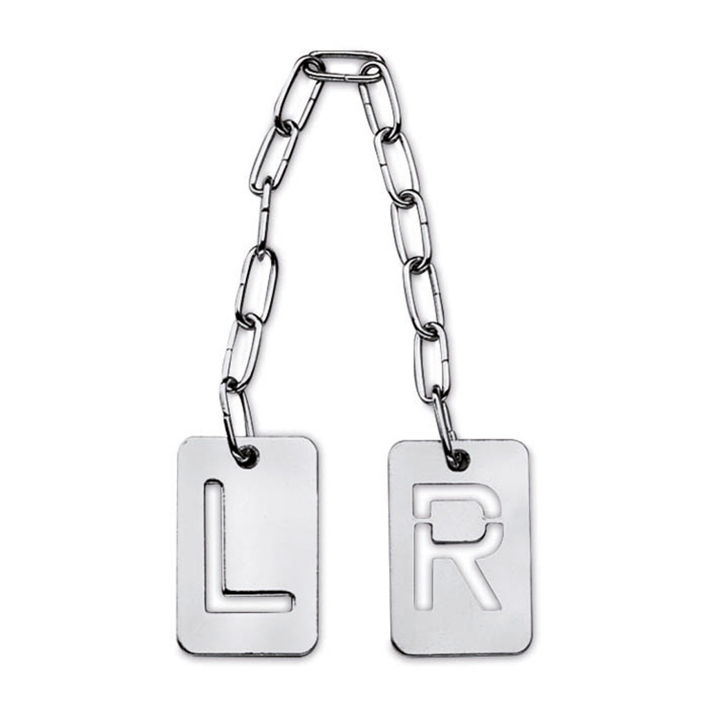 Marcadores para RX palabras L y R