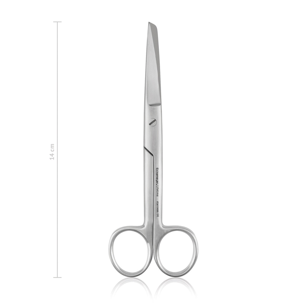 Surgical scissors, 14 cm, straight, S/B,  