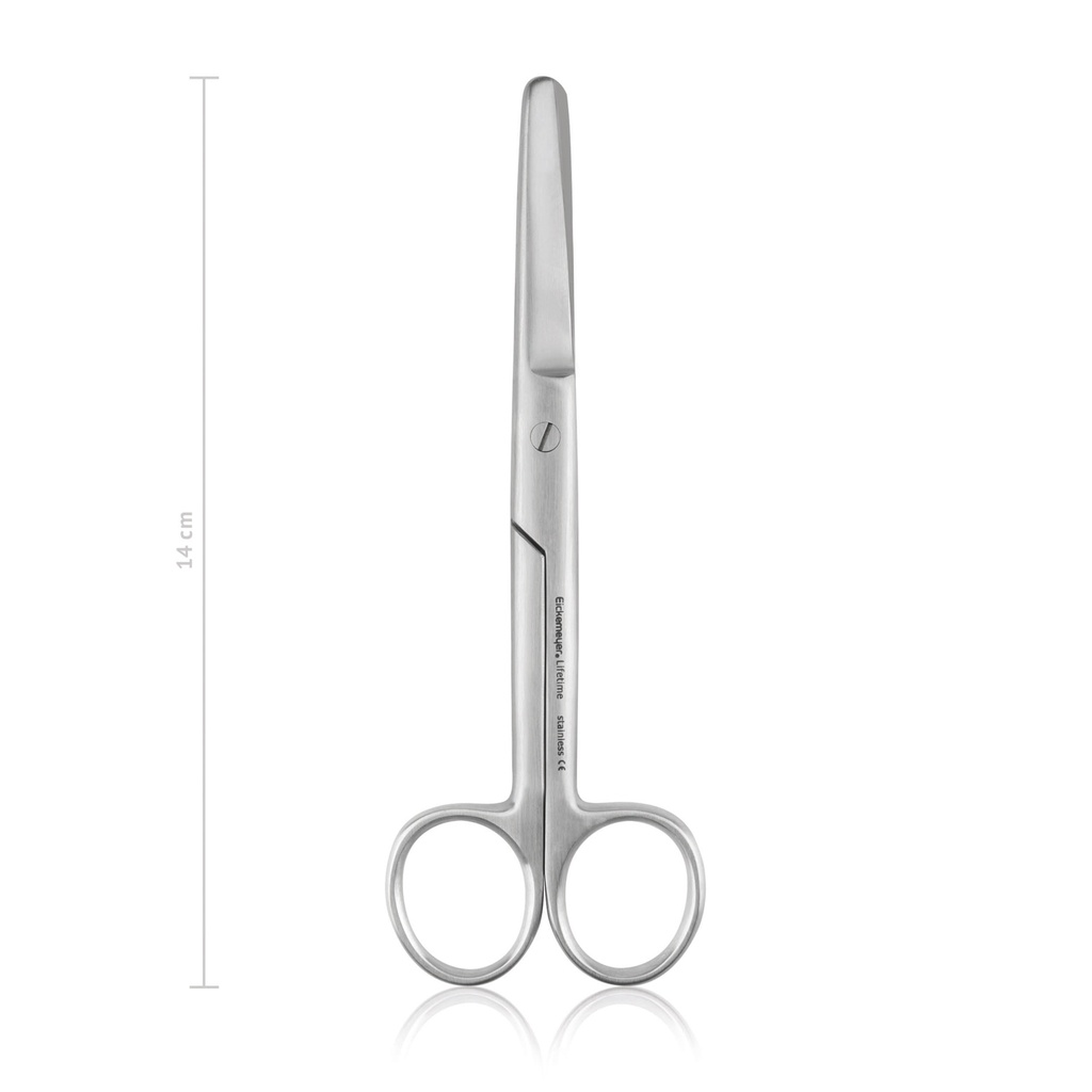 Surgical scissors, 14 cm, curved,  