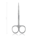 Delicate scissors Stevens, 11 cm, straight, blunt/blunt 