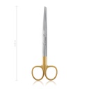 Surgical scissors, straight, sharp/blunt TC, 14,5 cm 