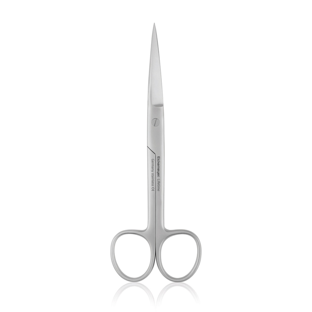 Surgical scissors, straight, sharp/sharp 16,5 cm 