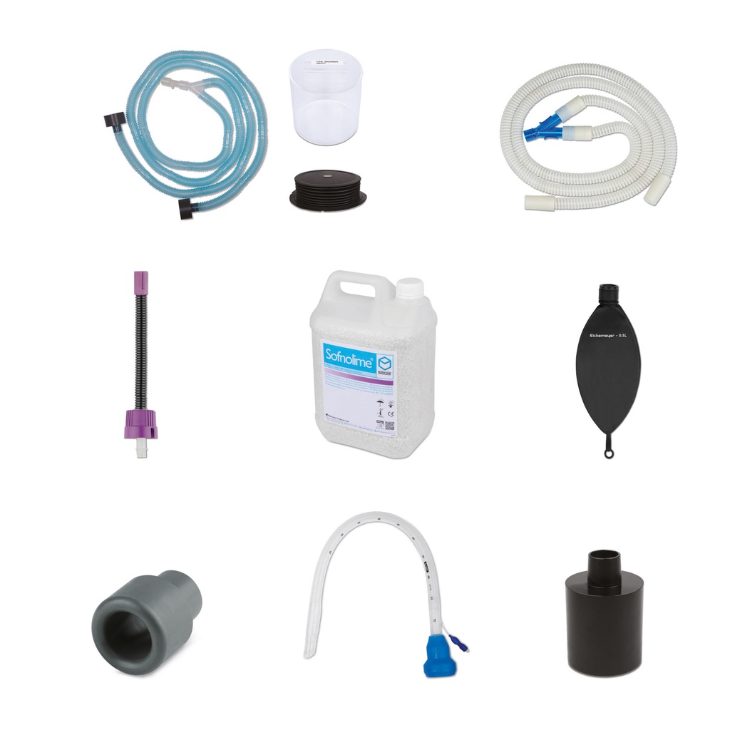 Starter Kit Anaesthesia for large animals /  ISO