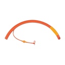 Tracheal tube, 14,0 mm diam., rubber, L = 48 cm length 