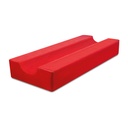 Posicionador de ultrasonido tamaño 3, 130 x 50 x 20 cm para perros grandes, rojo