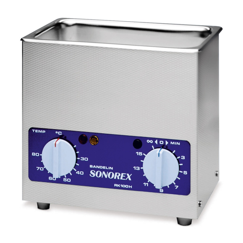 BANDELIN Sonorex RK 100 H ultralydsrenser til instrumenter, 2 L (sælges uden kurv og låg)