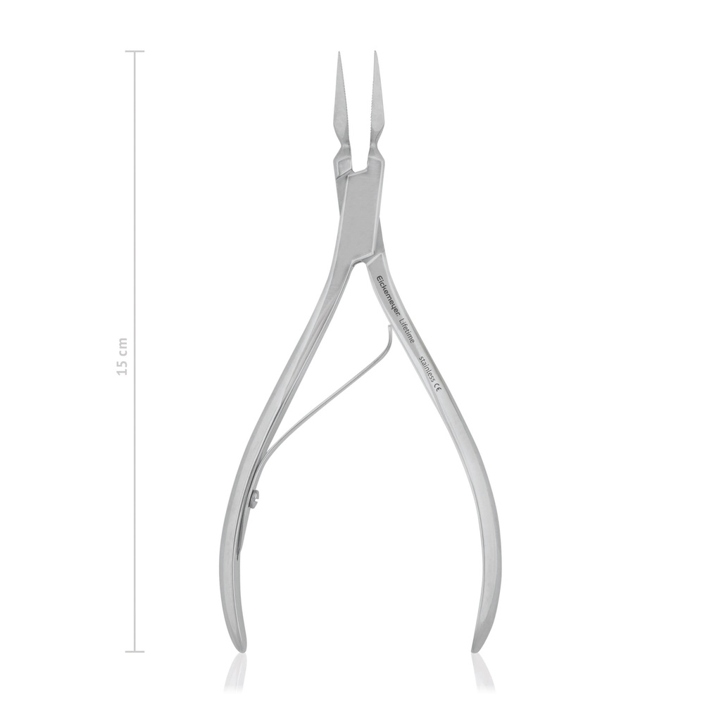 Dental root splinter forceps  