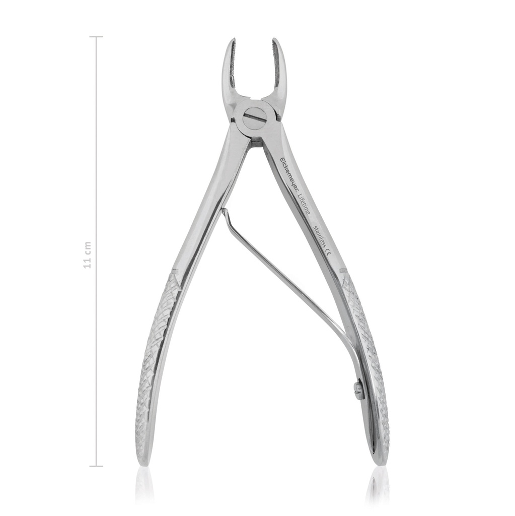 Tooth forceps, new model, 11 cm, 4 1/2 " diamond coated 