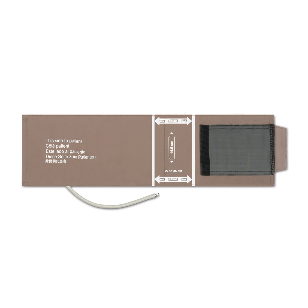 Medidor de presión arterialpara monitor LIFEVET,27cm - 35cm, réutilisable