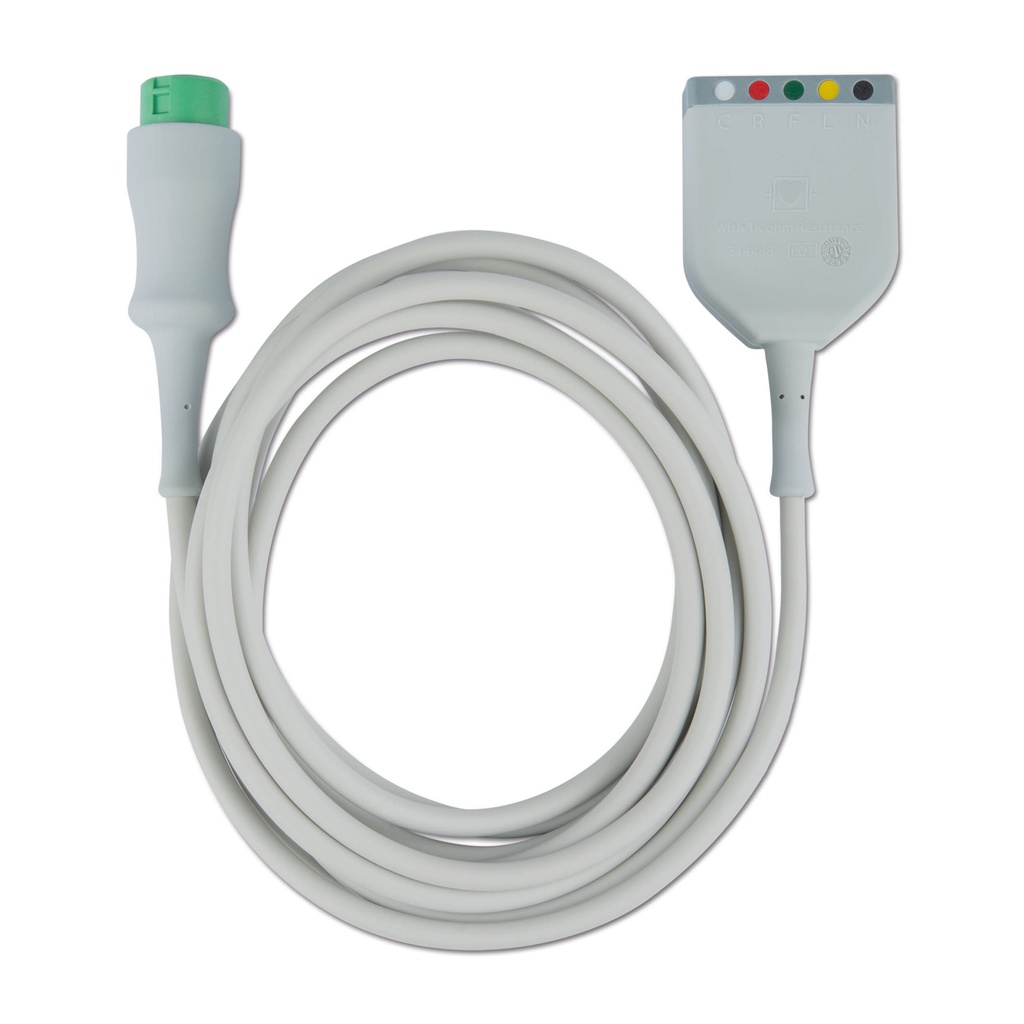 ECG cable 3/5 for LifeVet 8M/C/12M