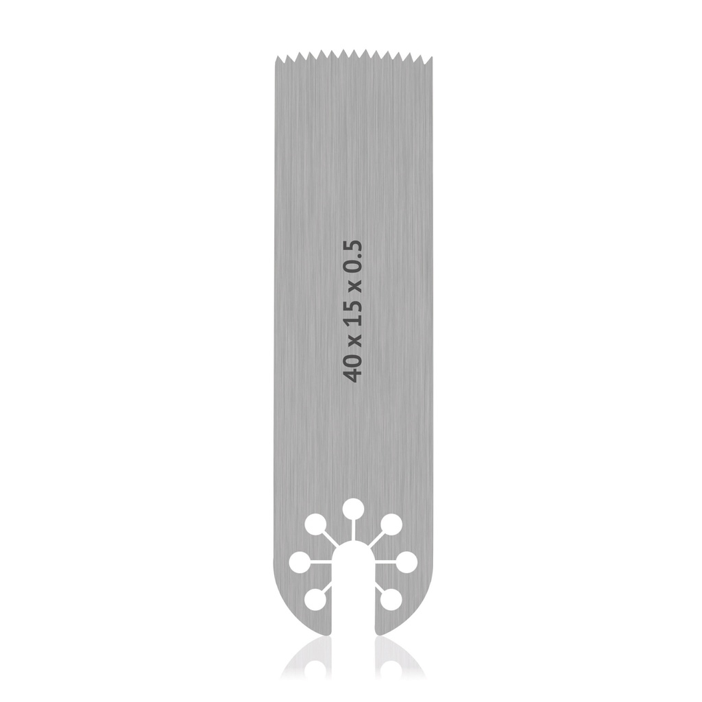 Saw Blade for OrthoVet PRO/OrthoVet PLUS with AESCULAP connection, made of stainless steel,