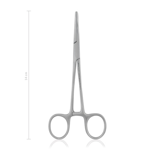 [141714] Haemostatic forceps Crile, 14 cm, curved  