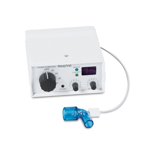 [217100] Monitor de respiración RESPIVET, compl.con transfo, conector-T, sonda