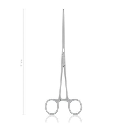 [144621] Intestinal forceps MAYO-ROBSON, 21 cm, straight, elastic blades, lengthwise grp 