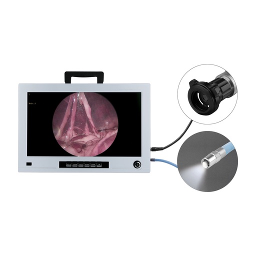 [306105] EickView monitor de endoscopia 4 en 1con cámera CCD de alta resolución yfuente de luz fría LED