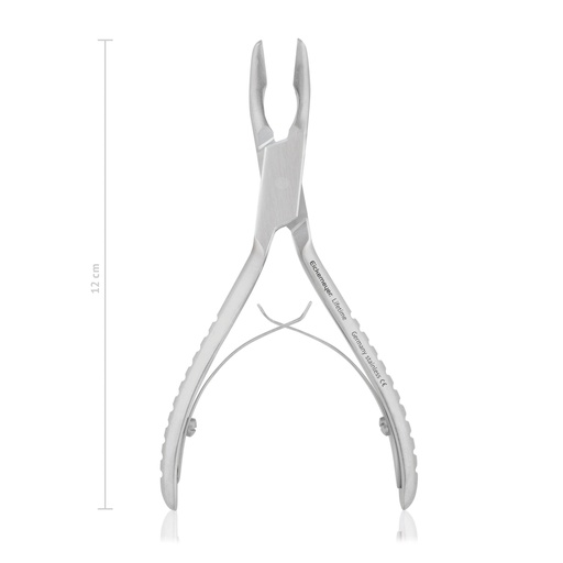 [177312] Hohlmeißelzange Mini-Friedmann, 12 cm, sehr schlank 