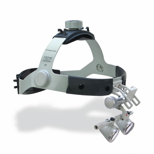 [310703] HR 2,5/340 mm con soporte para lupa iView en la cinta craneal Professional L sin protección contra salpicaduras S-Guard