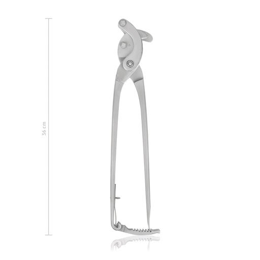 [851036] Emasculador Serra, 36 cm, rectocon bloqueo, para caballos