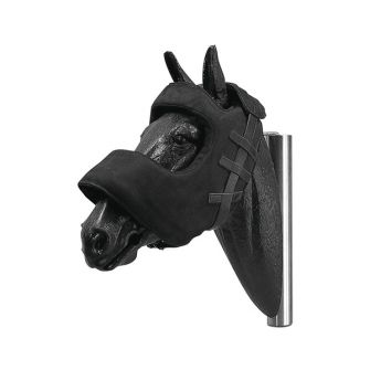 [211400] Masque de protection pour chevaux selon Dr. Große Lembeck, fait en cuir syntetique