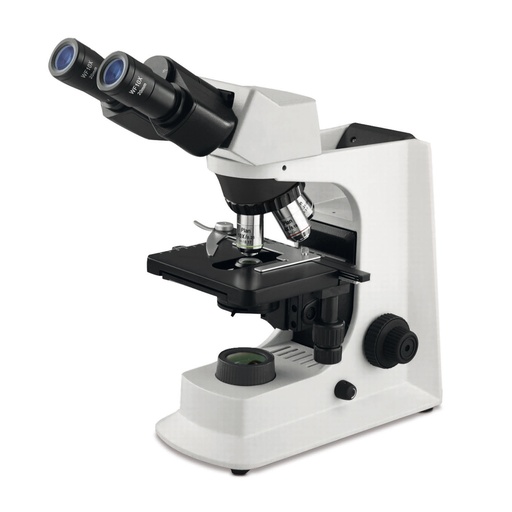 [710061] Labormikroskop Eickemeyer Binokular Tubus WF10x (18mm) Okulare Objektive: Achromat 4 / 10 / 40 und