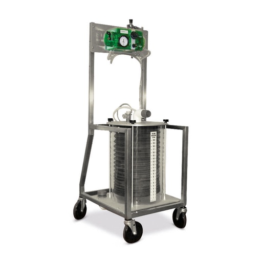 [213120] LAV-3000, ventilador para animales grandes se puede conectar a cualquier máquina de anestesia existente 54x 58 x 130 cm