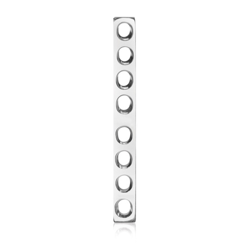 [98187310] Mini-Plättchen selbstspannend, 10-Loch, Länge = 52 mm, für Schrauben mit 2,0 mm Durchmesser